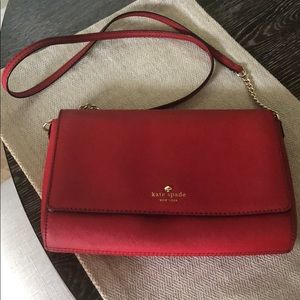 Kate Spade Red Crossbody Bag